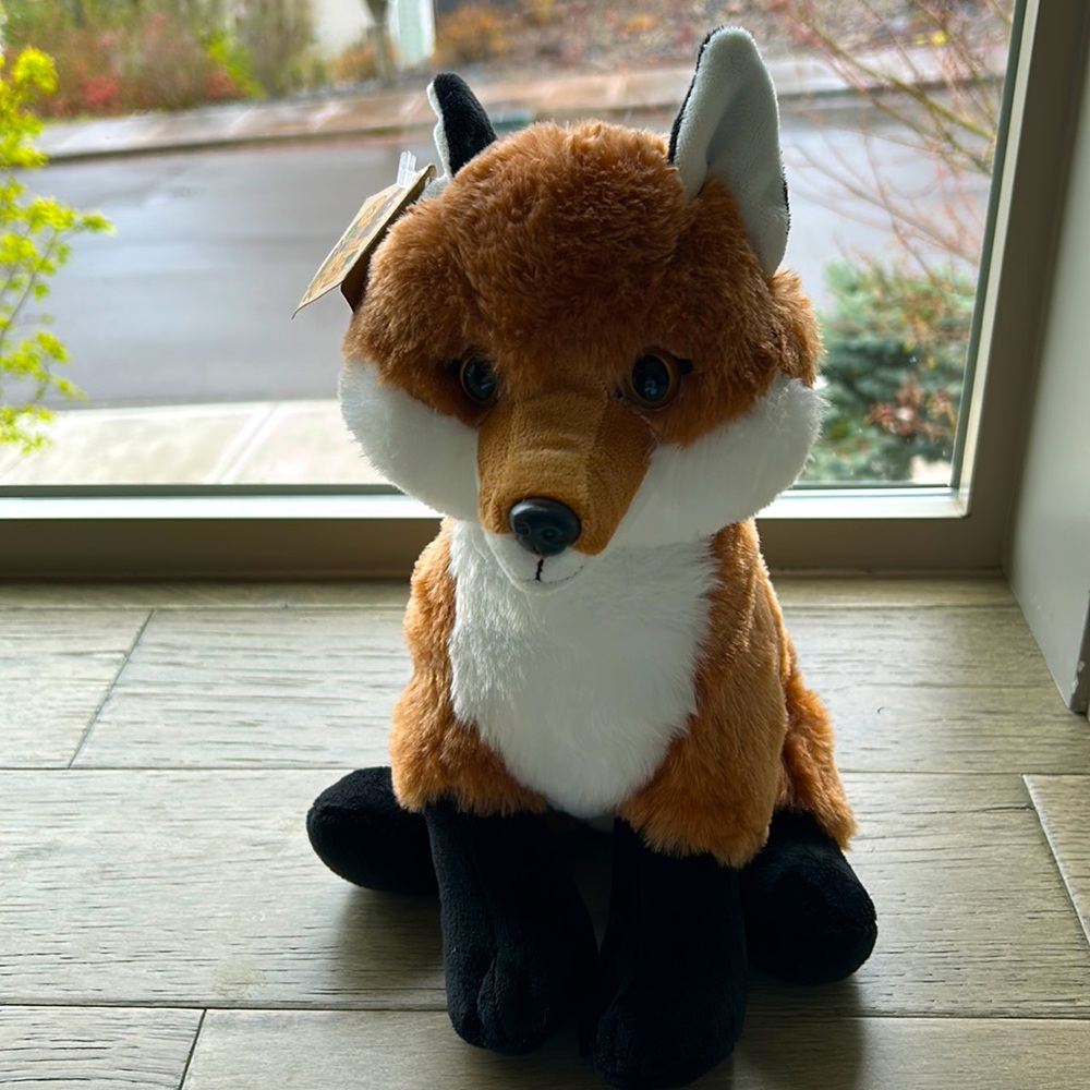 Plushy fox stuffed animal The Petting Zoo